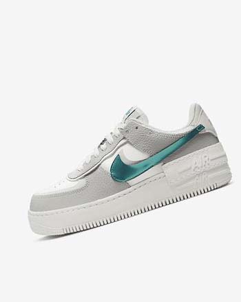 Nike Air Force 1 Shadow Blancos Grises Blancos | MX 1210